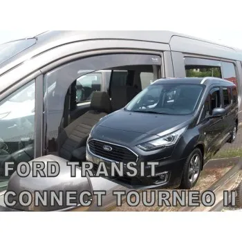 Ανεμοθραύστες Ford Transit Connect / Tourneo II 5D (2013-2022) - 4 τμχ. εμπρός και πίσω, Heko