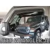 Ανεμοθραύστες Jeep Wrangler JL IV 3/5D (2019+) - 2 τμχ. εμπρός, Heko