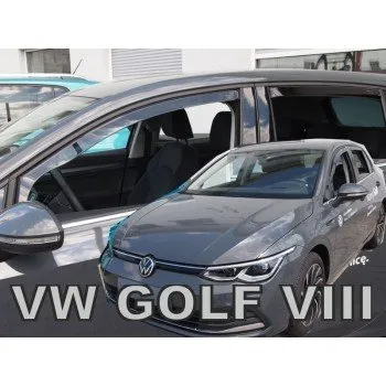Ανεμοθραύστες Vw Golf VIII 5D (2020+) - 4 τμχ. εμπρός και πίσω, Heko