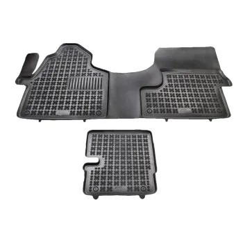 Λαστιχένια πατάκια MERCEDES Sprinter (2006-2018) / Sprinter (2018+) - 2 seats - τύπου σκαφάκι - 3τμχ., Rezaw Plast