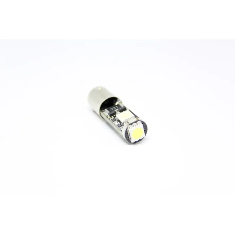 Led λάμπα τύπου BA9S CANBUS με 3 SMD led τυχαία διάταξη - 1τμχ.