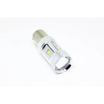 Led λάμπα BA15S με 6 x 5W CREE led και προτζέκτορα - 1τμχ.