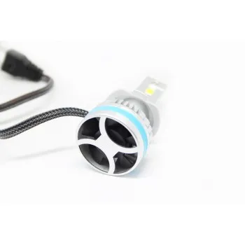 Led λάμπες Η7 για μεσαία ή μεγάλα φώτα 36 000 lumen , 90 Watt - CANBUS 6000K - 2τμχ. - Megabright