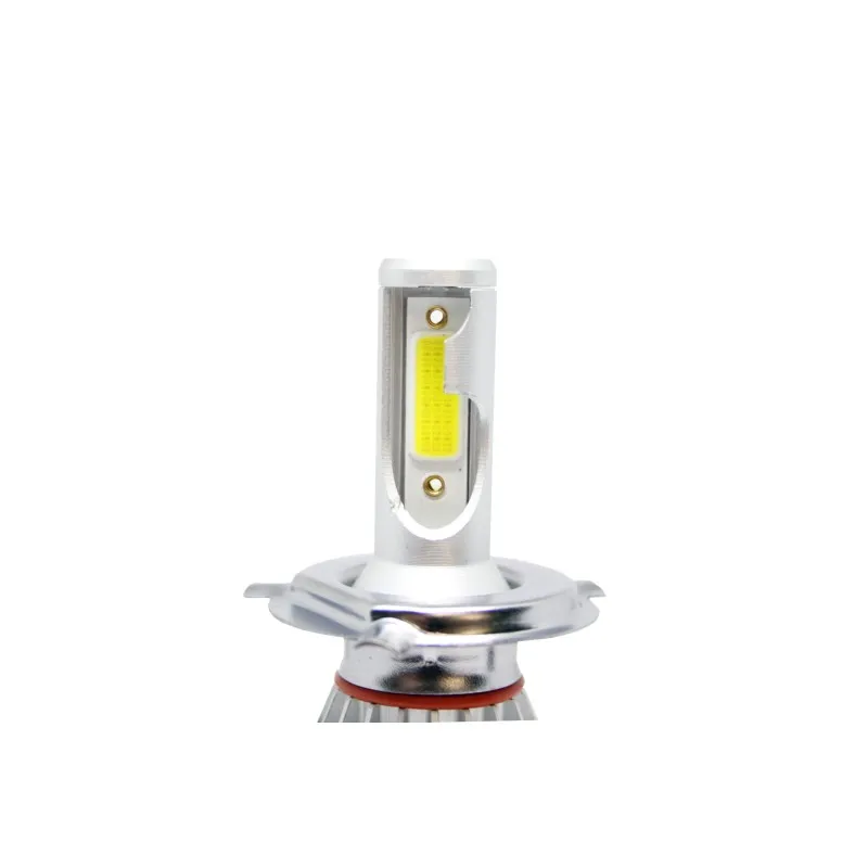 Led λάμπες H4 για μεσαία και μεγάλα φώτα 7600 lumen , 36 Watt - COB 6000K - 2τμχ.