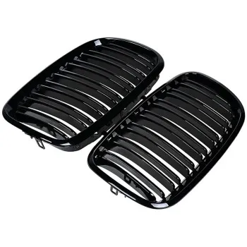 Μάσκα BMW X5 E70 (2006-2013) / X6 E71 (2007-2014) - διπλές γυαλιστερές - 2τμχ.