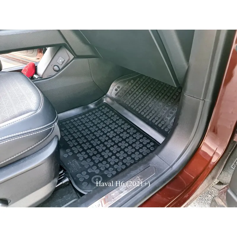 Λαστιχένια πατάκια HONDA CR-V V (2018-2023) / Hybrid (2022+) / HAVAL H6 (2021+) - τύπου σκαφάκι - 3τμχ., Rezaw Plast
