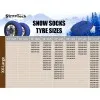 Χιονοκουβέρτες Streetech - μπλε χρώμα - μέγεθος XXL - σετ 2τμχ.