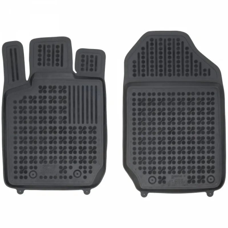 Λαστιχένια πατάκια FORD Ranger (2011-2020) 2pcs τύπου σκαφάκι - μπροστινά 2τμχ., Rezaw Plast