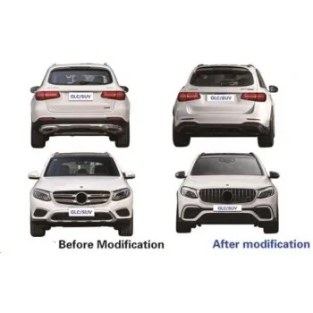 Body kit Mercedes GLC SUV X253 (2015-2019) - AMG S63 Design