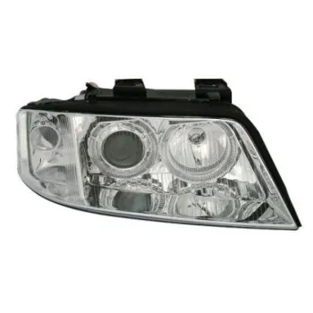 Φανάρια εμπρός Audi A6 (1997-2000) - εργοστασιακά xenon - chrome , χωρίς λάμπες (Η7) - σετ 2τμχ.