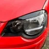 Φρυδάκια φαναριών Vw Polo (2002-2009) - μαύρα γυαλιστερά