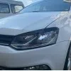 Φρυδάκια φαναριών Vw Polo (2011-2017) - μαύρα γυαλιστερά
