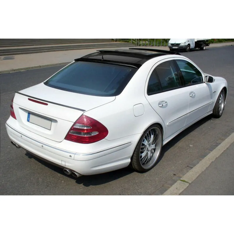 Αεροτομή πορτ μπαγκάζ Mercedes W211 E-Class (2003-2007) μαύρη - κωδ. A-BENZ-031