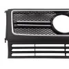 Μάσκα Mercedes W461 / W463 G-CLASS (1990-2013) - μαύρη με πλαίσιο χρωμίου AMG