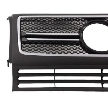Μάσκα Mercedes W461 / W463 G-CLASS (1990-2013) - μαύρη με πλαίσιο χρωμίου AMG