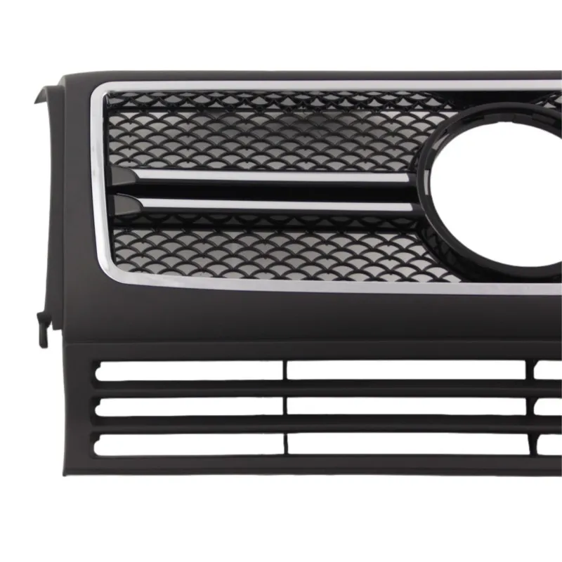 Μάσκα Mercedes W461 / W463 G-CLASS (1990-2013) - μαύρη με πλαίσιο χρωμίου AMG
