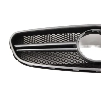 Μάσκα Mercedes W212 E-Class Facelift (2014+) - AMG μαύρη με πλαίσιο χρωμίου