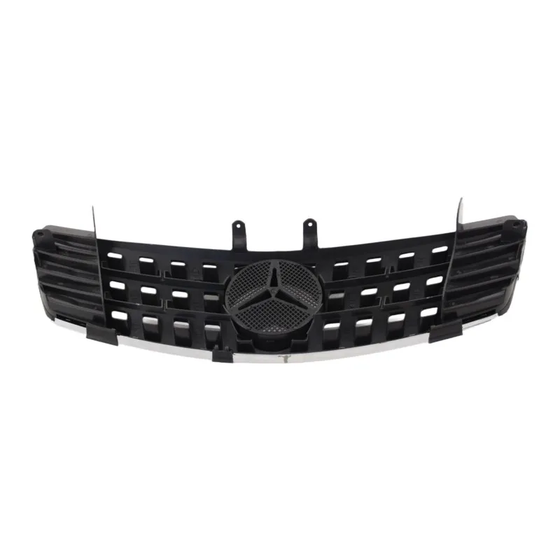 Μάσκα Mercedes ML W164 (2005-2008) - μαύρη με πλαίσιο χρωμίου