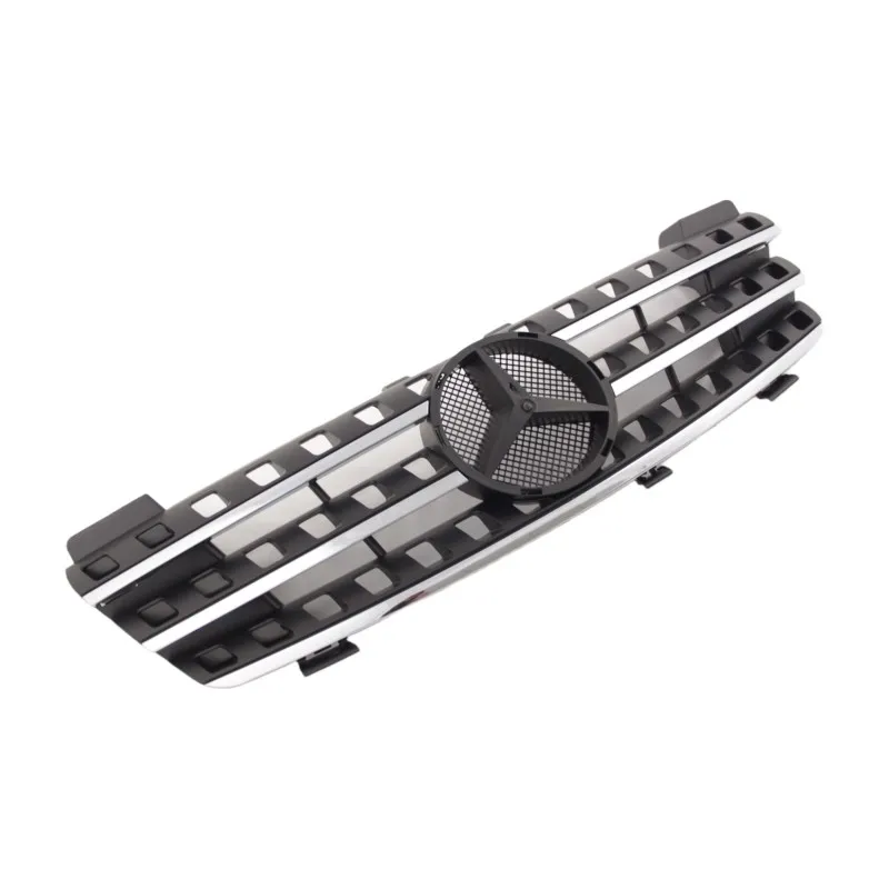 Μάσκα Mercedes ML W164 (2005-2008) - μαύρη με πλαίσιο χρωμίου