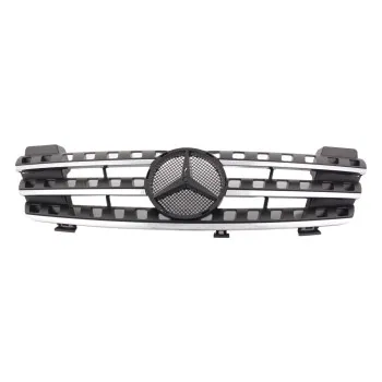 Μάσκα Mercedes ML W164 (2005-2008) - μαύρη με πλαίσιο χρωμίου