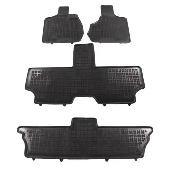 Λαστιχένια πατάκια CHRYSLER Voyager IV (2001-2007) - 7-seater version - τύπου σκαφάκι - 4τμχ., Rezaw Plast
