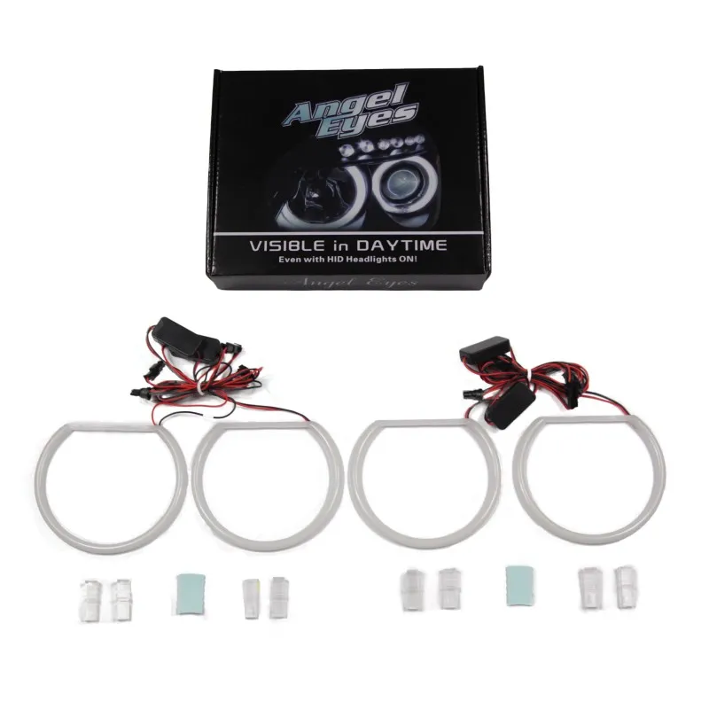 Δαχτυλίδια BMW E36 / E38 / E39 led angel eyes - lightbar design κίτρινο χρώμα