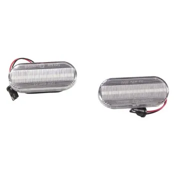 Led φλας φτερού Vw / Ford / Seat - χρωμίου με τρεχούμενο φλας - σετ 2τμχ. Led φλας φτερού Vw / Ford / Seat - χρωμίου με τρεχούμενο φλας - σετ 2τμχ.