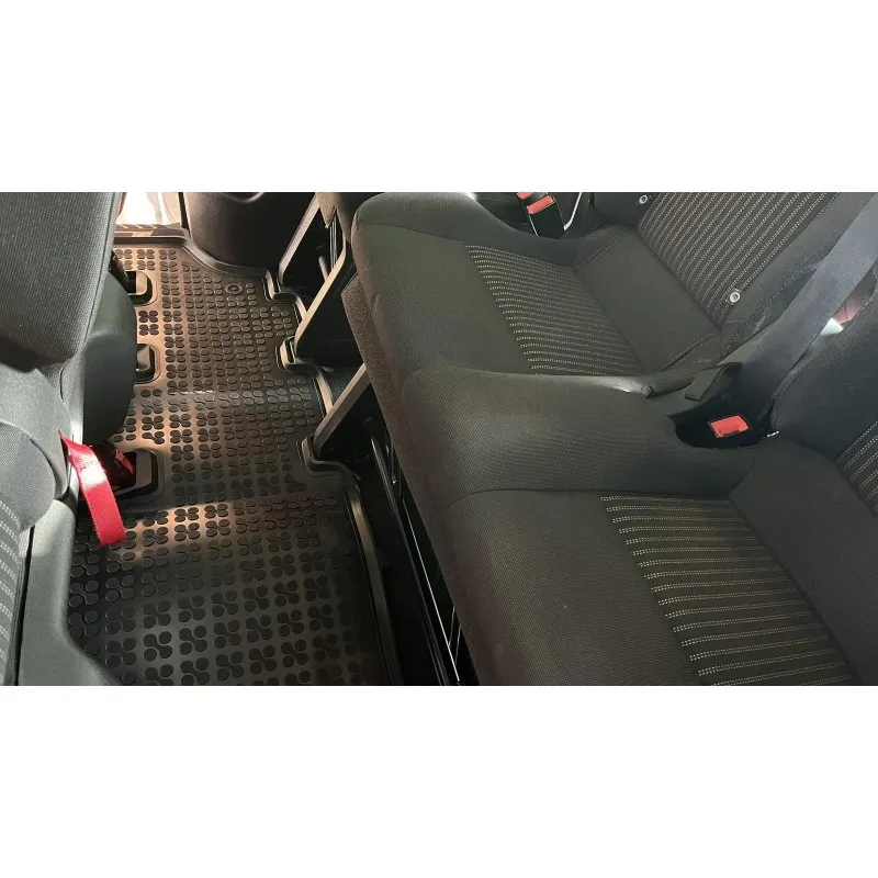 Λαστιχένια πατάκια Ford Tourneo Custom (2013-2018) - rear (3rd row of seats) - τύπου σκαφάκι - 1τμχ., Rezaw Plast