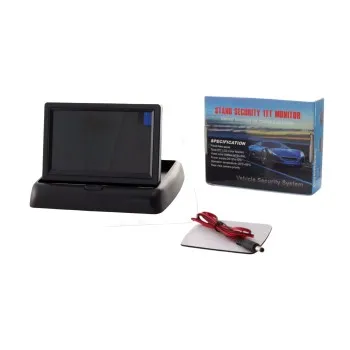 Έγχρωμη οθόνη LCD 4.5 '' για κάμερα  οπισθοπορείας - με λειτουργία μαζέματος