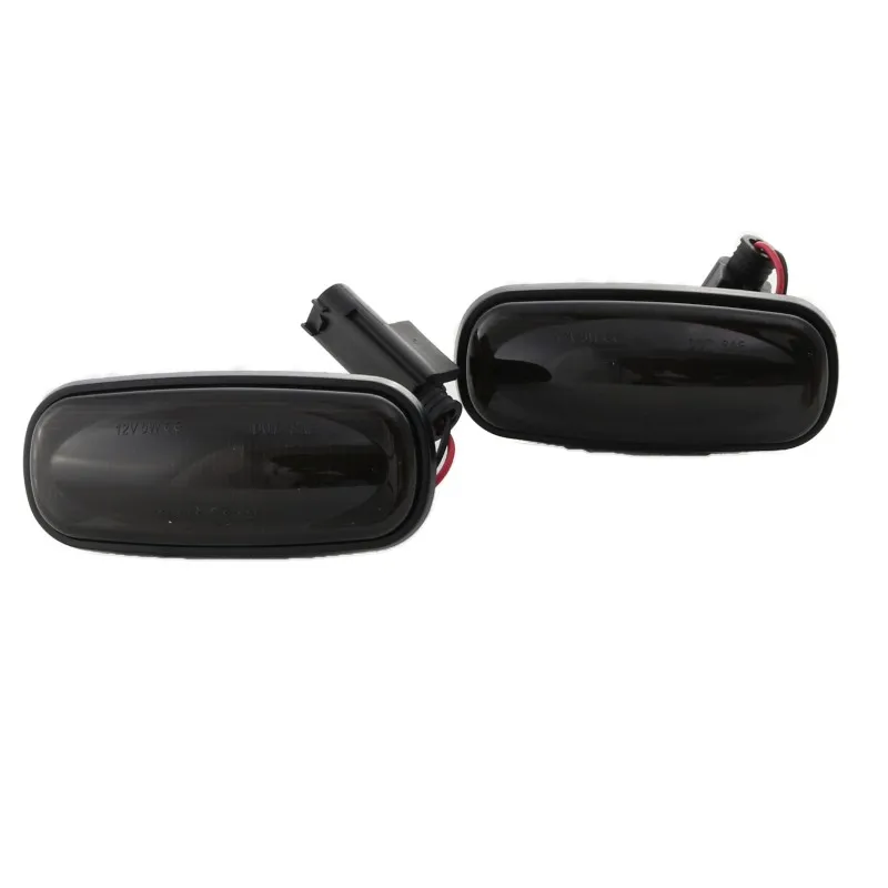 Led φλας φτερού Landrover Discovery 2 (1999-2004), Freelander 1 (1998-2002), Defender - φιμέ με τρεχούμενο φλας - σετ 2τμχ.