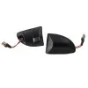 Led φλας φτερού Smart Fortwo W451 (2007-2017) - φιμέ με τρεχούμενο φλας - σετ 2τμχ.