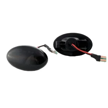 Led φλας φτερού Smart Fortwo W450 (1998-2007), Vito (2003+), A-Class W168 (1997-2001) - φιμέ με τρεχούμενο φλας - σετ 2τμχ.