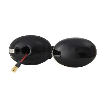 Led φλας φτερού Mini Cooper R55,R56,R57,R58,R59 (2006-2013) - φιμέ με τρεχούμενο φλας - σετ 2τμχ.