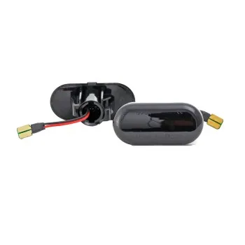 Led φλας φτερού Nissan Navara, Pathfinder (2005+), Micra (2003+), Note, Qashqai (2007+) - φιμέ με τρεχούμενο φλας - σετ 2τμχ.