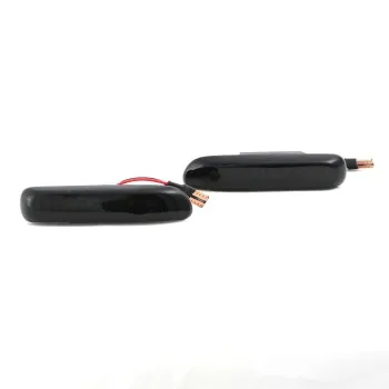 Led φλας φτερού BMW E46 (1998-2001) - φιμέ με τρεχούμενο φλας - σετ 2τμχ.