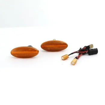 Led φλας φτερού Opel Vectra B (1995-2002) - πορτοκαλί με τρεχούμενο φλας - σετ 2τμχ.