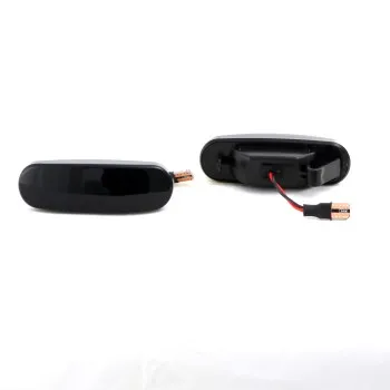 Led φλας φτερού Fiat Doblo / Fiorino / Grande Punto / Fiorino / Idea / Linea / Multipla / Panda / Punto / Qubo / Stilo - φιμέ με τρεχούμενο φλας - σετ 2τμχ.
