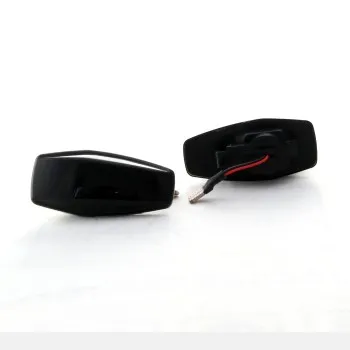 Led φλας φτερού Hyundai i20 / Getz / Lantra / Sonata / Tucson / Terracan / Coupe / Trajet / Matrix - φιμέ με τρεχούμενο φλας - σετ 2τμχ.