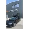 Μπαγκαζιέρα οροφής Junior Easy 180x94x39cm με μονόπλευρο άνοιγμα και κλειδί, 530 λίτρα - μαύρη