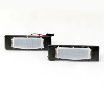 Πλαφονιέρα πίσω πινακίδας Kia K5 / Optima (2010+) / Sportage (2015+) / Hyundai I40 / Sonata (2013+), 110x36 mm - 2 τμχ.