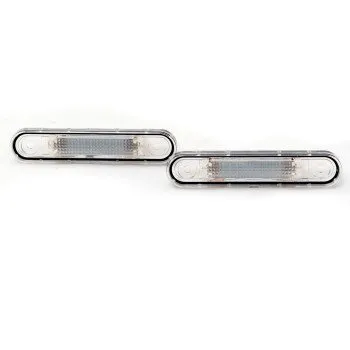Πλαφονιέρα πίσω πινακίδας Mercedes W124 / W201 (1982-1998) / W202 C-CLASS (1993-1996), 105x22 mm - 2 τμχ.