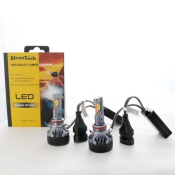 Led λάμπες 9005 / HB3 μοντέλο Streetech STN1 για μεσαία ή μεγάλα φώτα 170 000 lux , 65 Watt - CANBUS 6000K - 1700% πιό έντονη φωτεινότητα 2τμχ. Led λάμπες 9005 / HB3 μοντέλο Streetech STN1 για μεσαία ή μεγάλα φώτα 170 000 lux , 65 Watt - CANBUS 6000K - 1700% πιό έντονη φωτεινότητα 2τμχ.