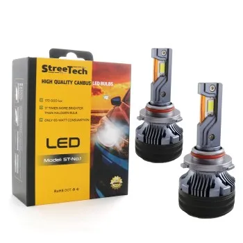 Led λάμπες 9005 / HB3 μοντέλο Streetech STN1 για μεσαία ή μεγάλα φώτα 170 000 lux , 65 Watt - CANBUS 6000K - 1700% πιό έντονη φωτεινότητα 2τμχ. Led λάμπες 9005 / HB3 μοντέλο Streetech STN1 για μεσαία ή μεγάλα φώτα 170 000 lux , 65 Watt - CANBUS 6000K - 1700% πιό έντονη φωτεινότητα 2τμχ.
