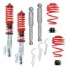Ρυθμιζόμενη ανάρτηση Opel Astra G (1998-2004) / Zafira A(1999-2005) / Astra J GTC (2013-2015) - κόκκινο χρώμα 4τμχ.