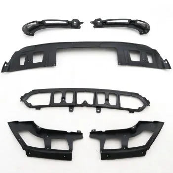 Αεροδυναμικό πακέτο BMW X5 E70 (2007-2010) μάυρο γυαλιστερό - σετ 7 τμχ.
