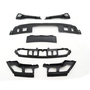 Αεροδυναμικό πακέτο BMW X5 E70 (2007-2010) μάυρο γυαλιστερό - σετ 7 τμχ.