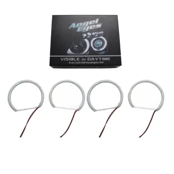 Δαχτυλίδια led BMW E36 / E38 / E39 angel eyes με 60 led - Λευκό χρώμα Δαχτυλίδια led BMW E36 / E38 / E39 angel eyes με 60 led - Λευκό χρώμα