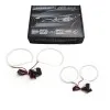 Δαχτυλίδια BMW X5 E53 (1999-2007) led angel eyes - με επικάλυψη ματ - Λευκό χρώμα