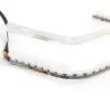 Δαχτυλίδια BMW F30 angel eyes - U-Design - με 2 χρώματα και λειτουργία φλας (λευκό και κίτρινο)