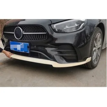 Spoiler προφυλακτήρα Mercedes W213 E-class (2020+) Brabus Style- μαύρο γυαλιστερό